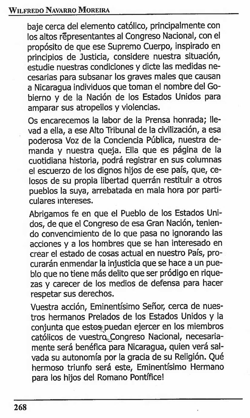carta-obispo-simeon-pereira-y-castellon-nicaragua